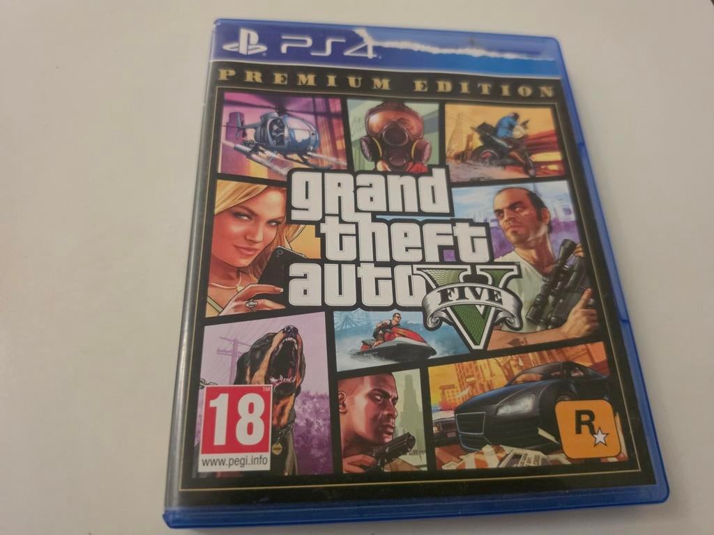 Gta 5 krasvrijvoor Playstation 4 en 5 Lees Beschrijving Aub, Online, Vanaf 18 jaar, 1 speler, Ophalen of Verzenden