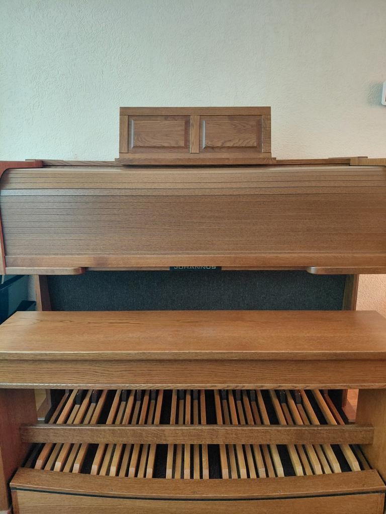 Johannus Rembrandt 275 Platinum Edition met opbergkruk, Ophalen of Verzenden, Gebruikt, 2 klavieren, Orgel