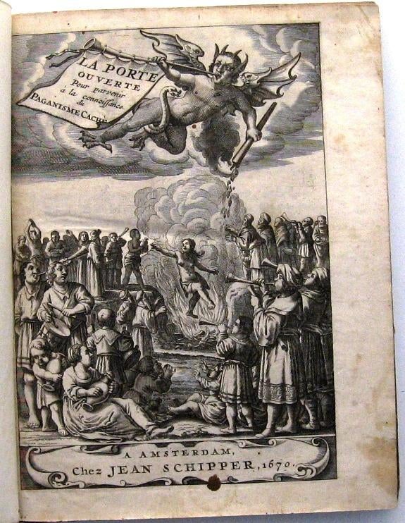 Theatre de l'idolatrie ou La Porte ouverte 1670 Hindoeïsme, Ophalen of Verzenden