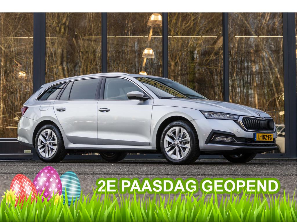 Skoda Octavia Combi 1.0 TSI Business Edition (bj 2021), Gebruikt, Euro 6, Parkeersensor, Origineel Nederlands