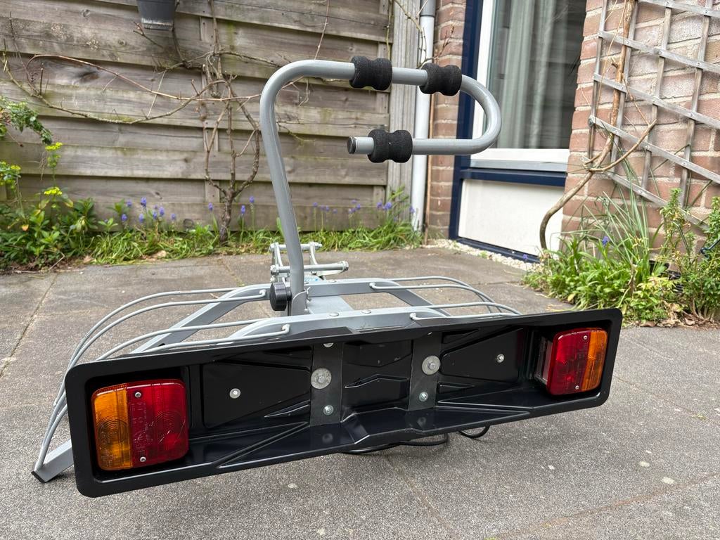 Degelijke fietsendrager, weinig gebruikt, Ophalen, 2 fietsen, Gebruikt, Trekhaakdrager