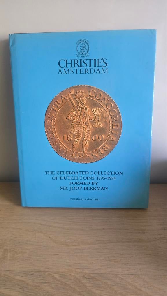 Christie's Catalogus Nederlandse Munten Joop Berkman, Ophalen of Verzenden