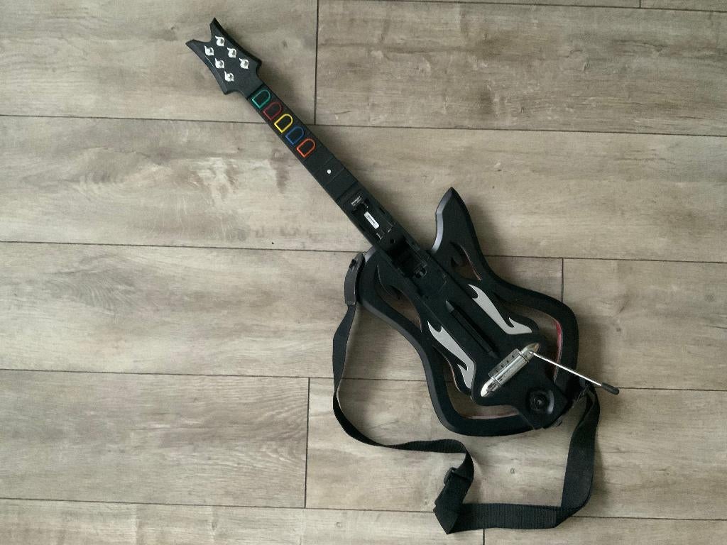 Playstation 3 Guitar Hero Warriors of Rock Gitaar voor PS3, Muziek, 1 speler, Ophalen of Verzenden, Zo goed als nieuw