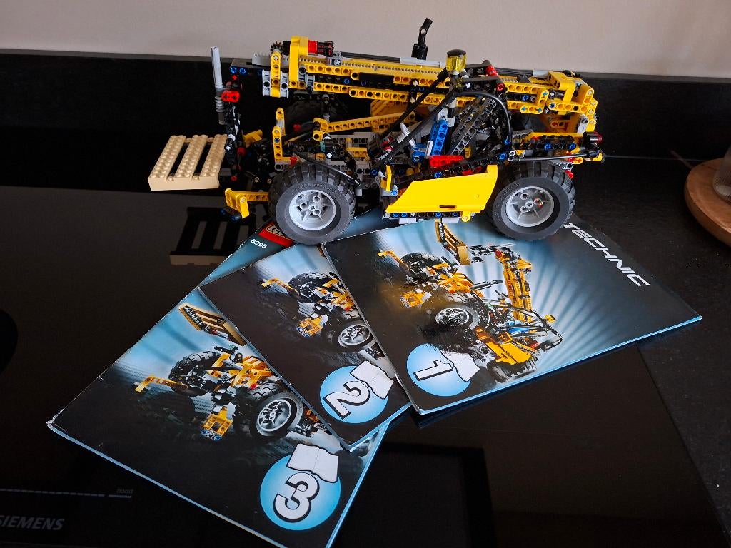 Lego Technic 8295 Telescooplader, Gebruikt, Lego, Compleet, Ophalen of Verzenden