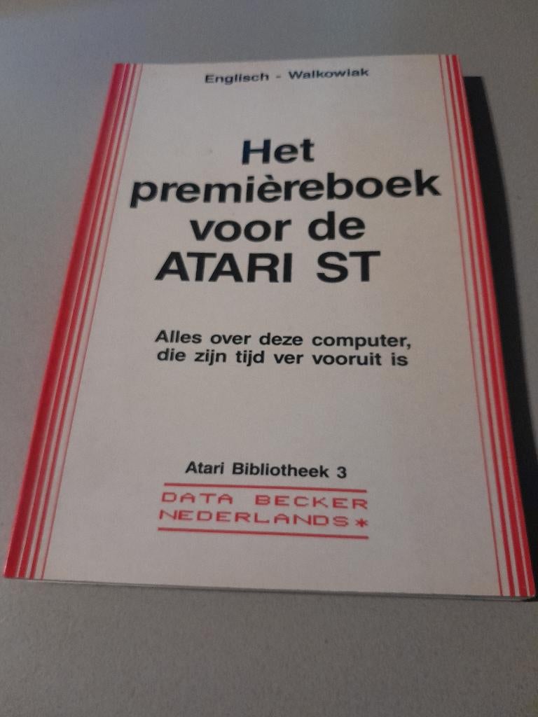 Het Premiereboek voor de Atari ST, Computers en Software, Vintage Computers, Verzenden, Atari