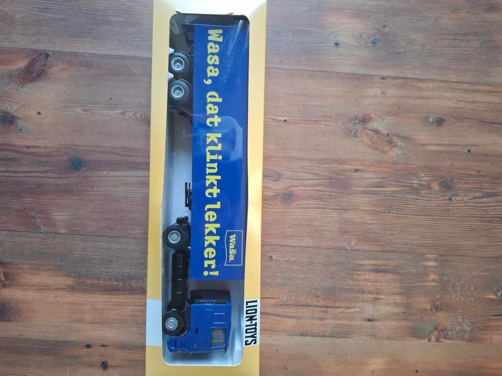 Lion Toys Wasa Vrachtwagen - Nieuw in doos, Ophalen of Verzenden, Nieuw, Overige merken