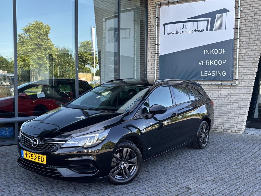 Opel Astra Sports Tourer 1.2 Design & Tech*NAVI*ECC*CRUISE*H, Auto's, Stof, 1199 cc, Zwart, Origineel Nederlands
