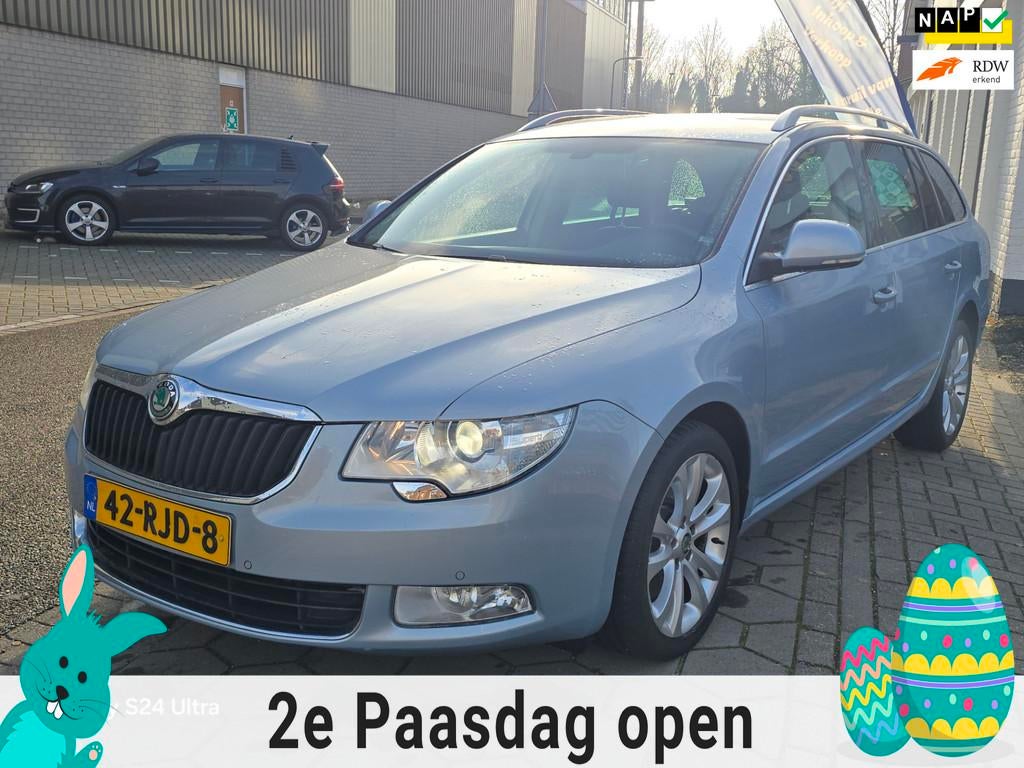 Skoda Superb Combi 1.8 TSI Ambition Business Line*dealer ond, Voorwielaandrijving, Euro 5, Gebruikt, 4 cilinders