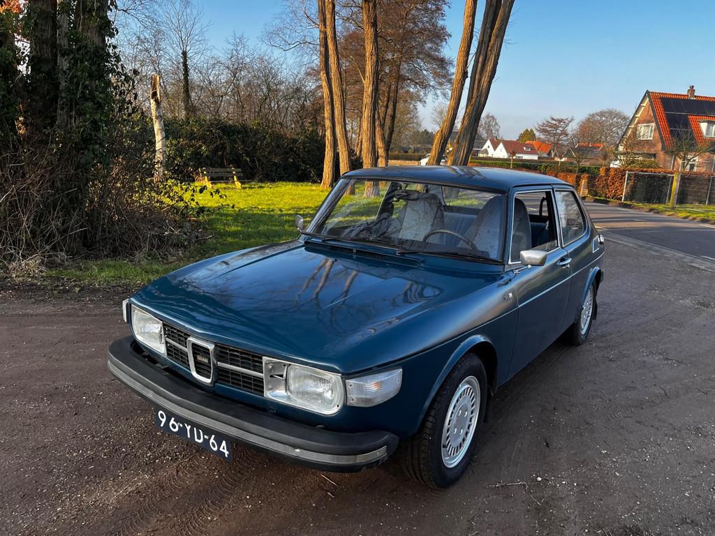 Saab SAAB 99 L, Auto's, Saab, Bedrijf, Te koop, Saab 99, Benzine, Overige carrosserieën, Automaat, Geïmporteerd, Blauw, Gebruikt