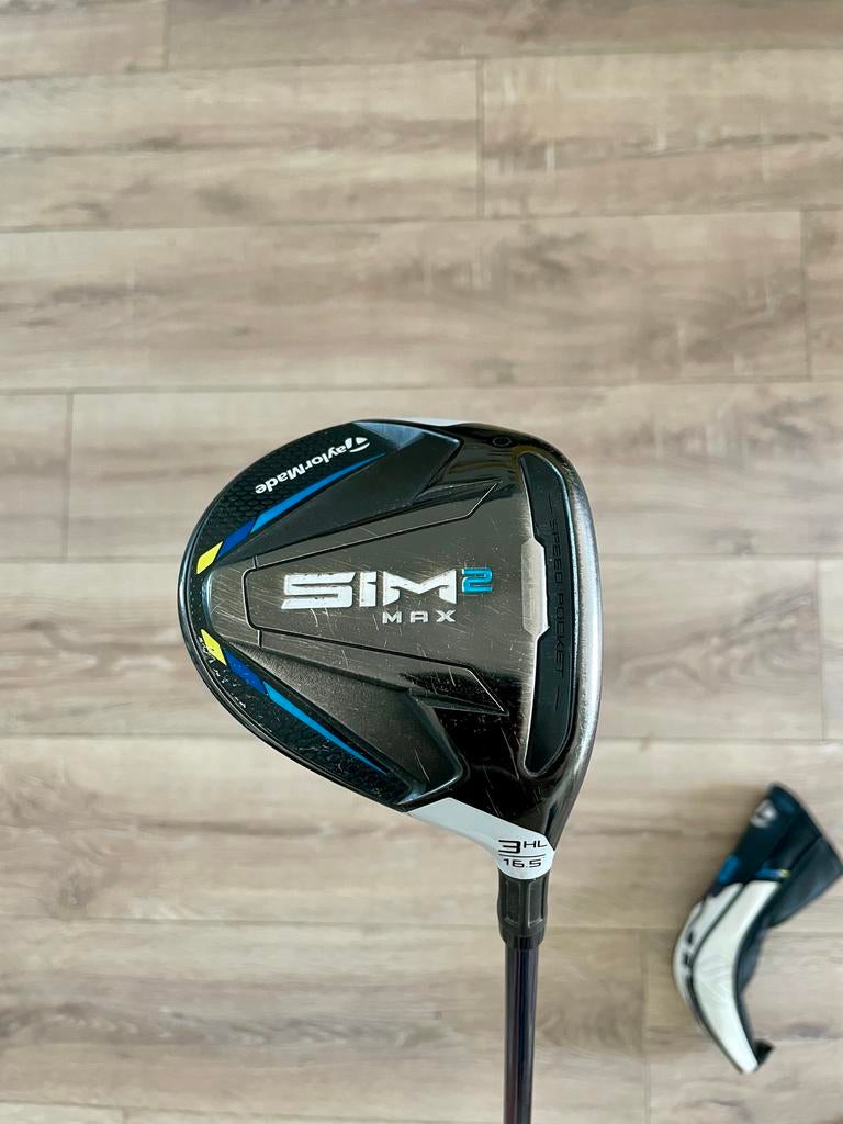 Taylormade SIM2 houten 3, Sport en Fitness, Golf, Ophalen of Verzenden, Zo goed als nieuw, Club
