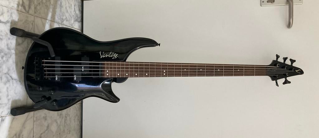Vantage 5-snarige basgitaar, Ophalen of Verzenden, Gebruikt, Elektrisch, 5-snarig