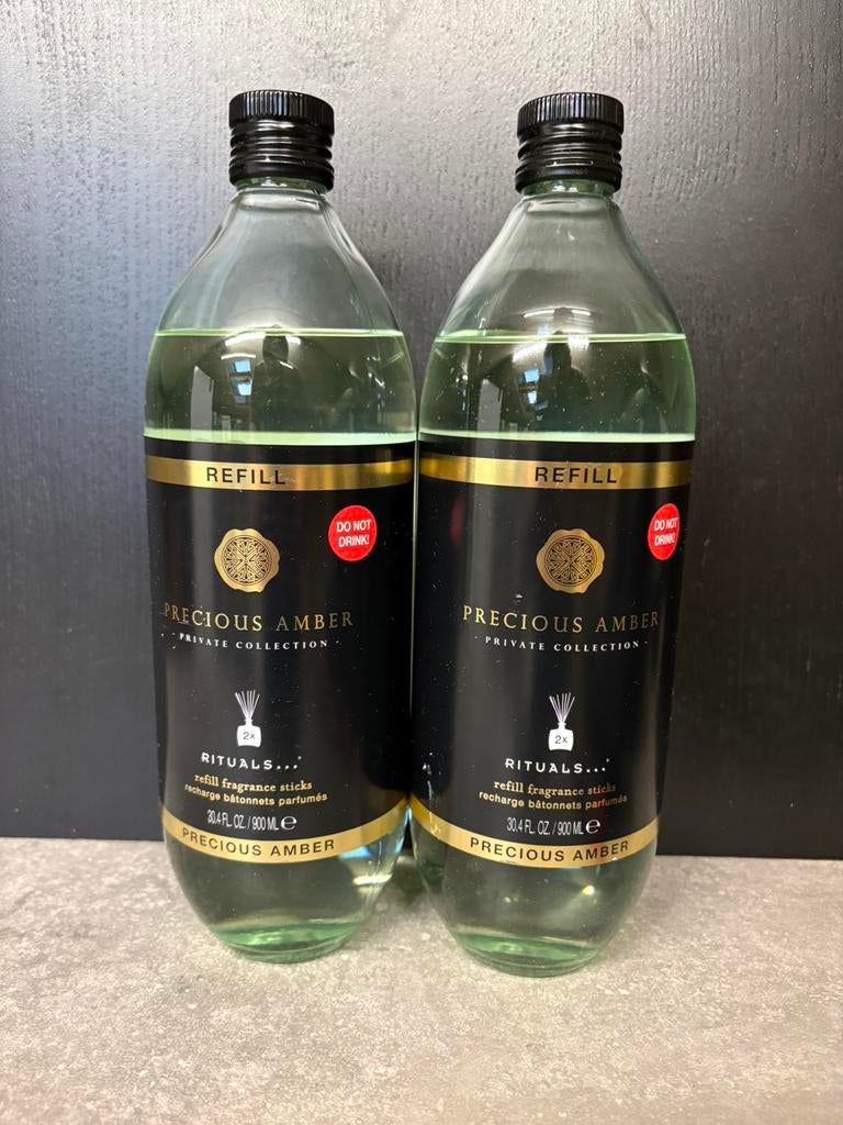 Rituals of Precious Amber geurstokjes navulling 900ml, Ophalen of Verzenden, Nieuw