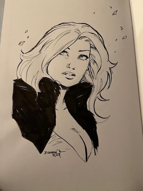 zeer mooie tekening van Roodhaar/Storm, Verzenden, Romano Molenaar, Eén stripboek, Nieuw