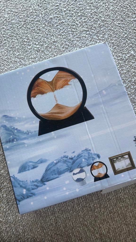 Zandloper decoratie, Ophalen