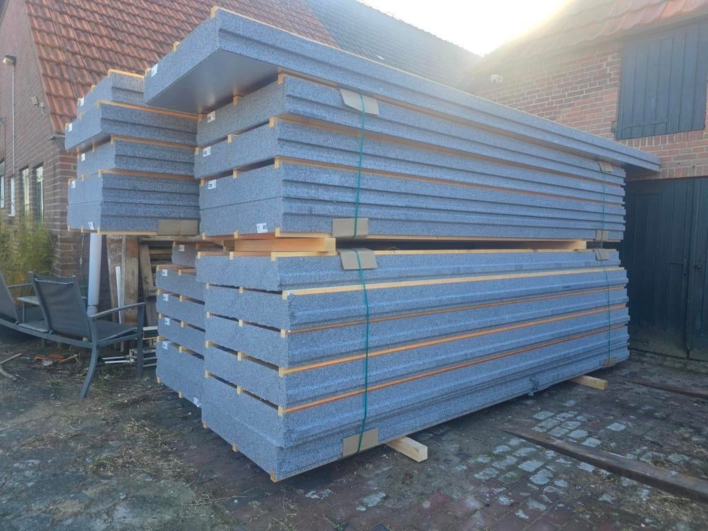 Nieuwe Isobouw dakplaten met schroeven en afdekprofielen, Doe-het-zelf en Verbouw, Dakpannen en Dakbedekking, Nieuw, Dakplaat of Dakpanplaat