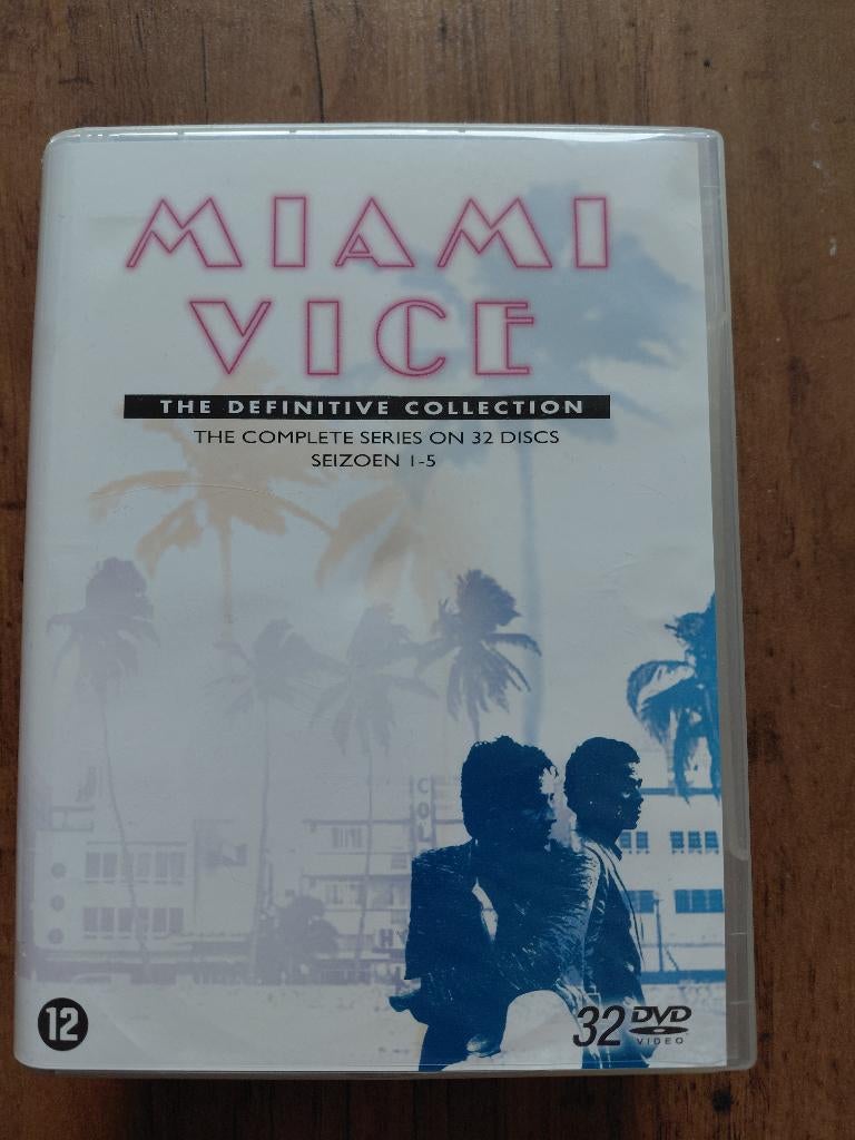 Miami vice dvd alle seizoenen, Boxset, Actie, Ophalen of Verzenden, Zo goed als nieuw