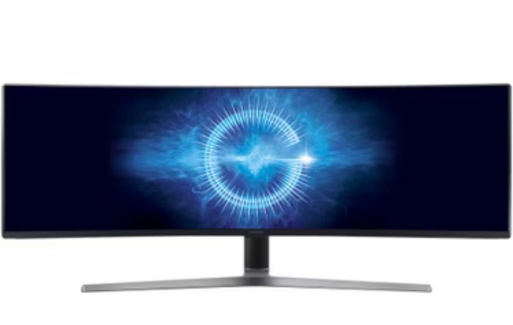 Samsung CHG90 49” Super Ultrawide Curved Gaming Monitor, Computers en Software, Monitoren, Gebruikt, 101 t/m 150 Hz, Curved, VA