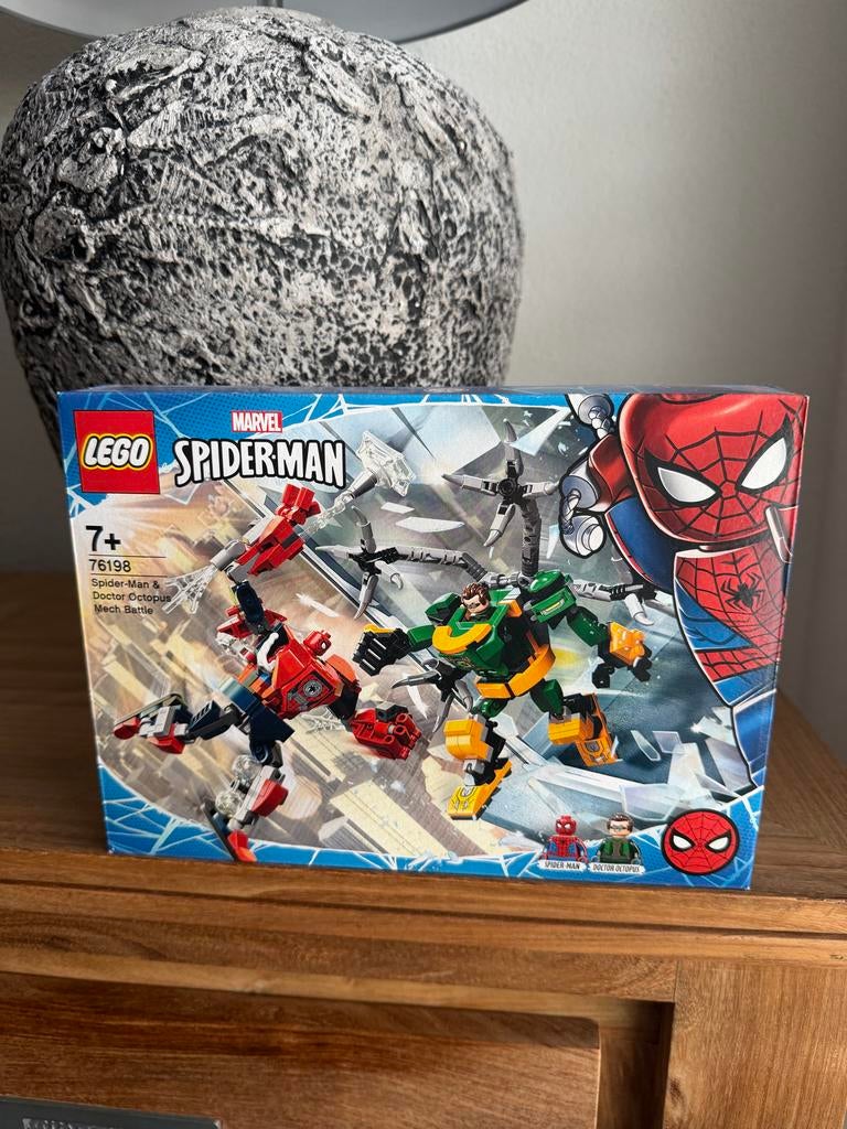 Lego 76198 Spider-Man & Doctor Octopus Mech Battle NIEUW, Ophalen of Verzenden, Nieuw, Complete set, Lego