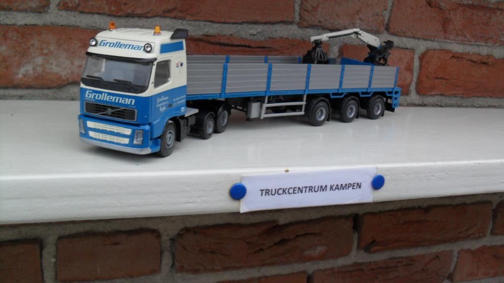 Lion  Toys  Volvo  FH  van  Grolleman., Ophalen of Verzenden, Zo goed als nieuw, Bus of Vrachtwagen, Lion Toys
