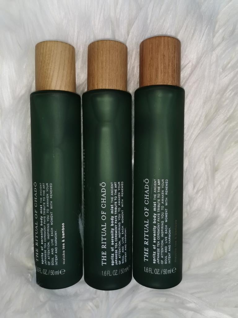 3x Rituals of Chado Body Mist Bodymist Spray Parfum Geur 50, Ophalen of Verzenden, Nieuw