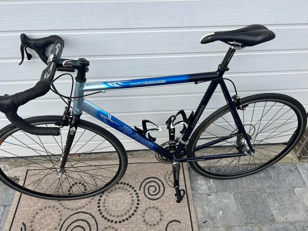 Jan Janssen racefiets, Oldtimer, 28 inch, Gebruikt, Heren, Aluminium