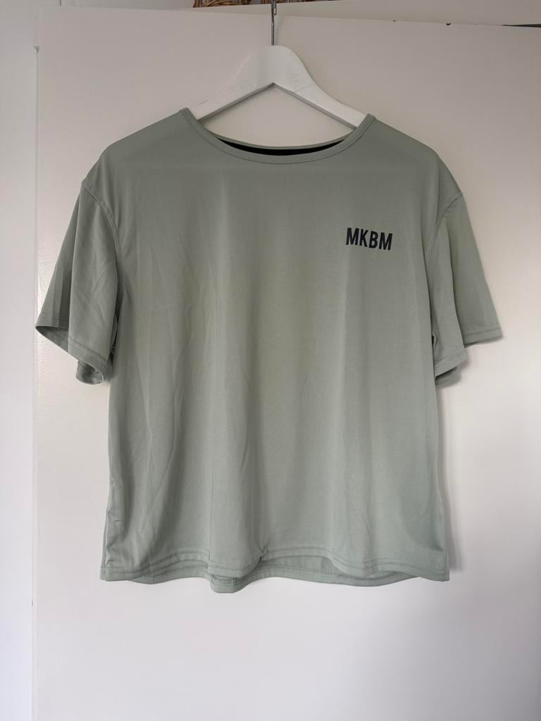 NIEUW mintgroen sportshirt van MKBM, Kleding | Dames, Sportkleding, Verzenden, Maat 42/44 (L), Nieuw, Fitness of Aerobics