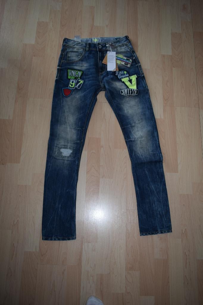 Vingino spijkerbroek NIEUW, Broek, Nieuw, Ophalen of Verzenden, Vingino