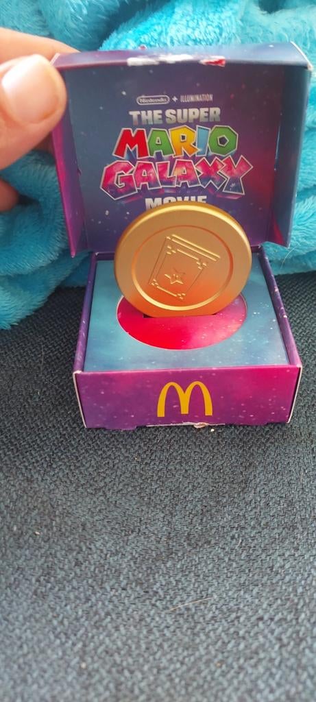 The super Mario galaxy movie munt, Verzamelen, Ophalen