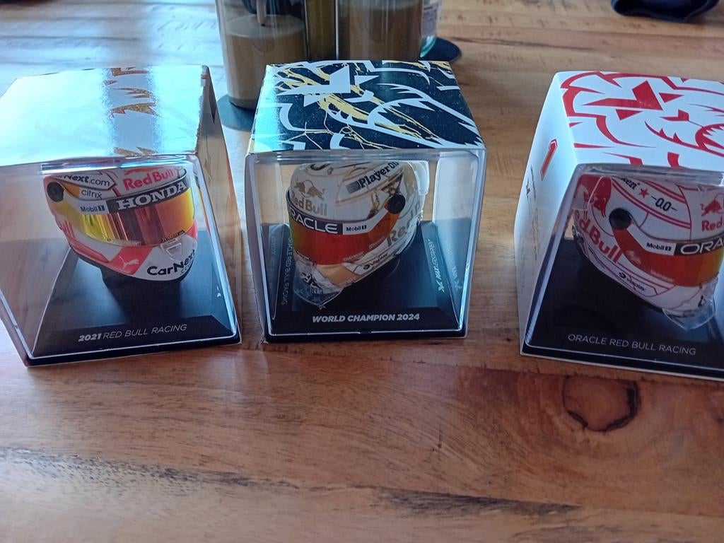 Max Verstappen helm 2021,2024,2025, Verzamelen, Ophalen of Verzenden, Nieuw, Formule 1