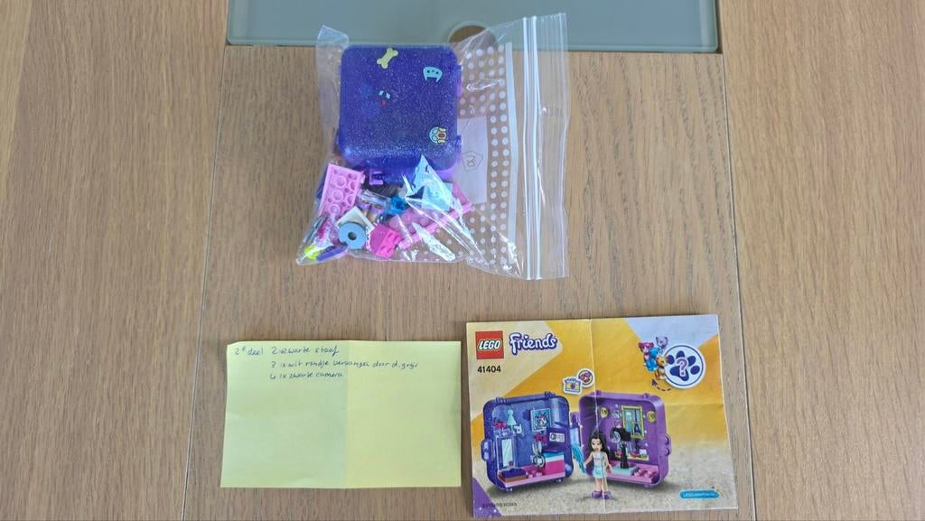 41404 Lego Friends Emma’s speelkubus fotografie, Kinderen en Baby's, Speelgoed | Duplo en Lego, Gebruikt, Lego, Complete set, Inclusief instructies