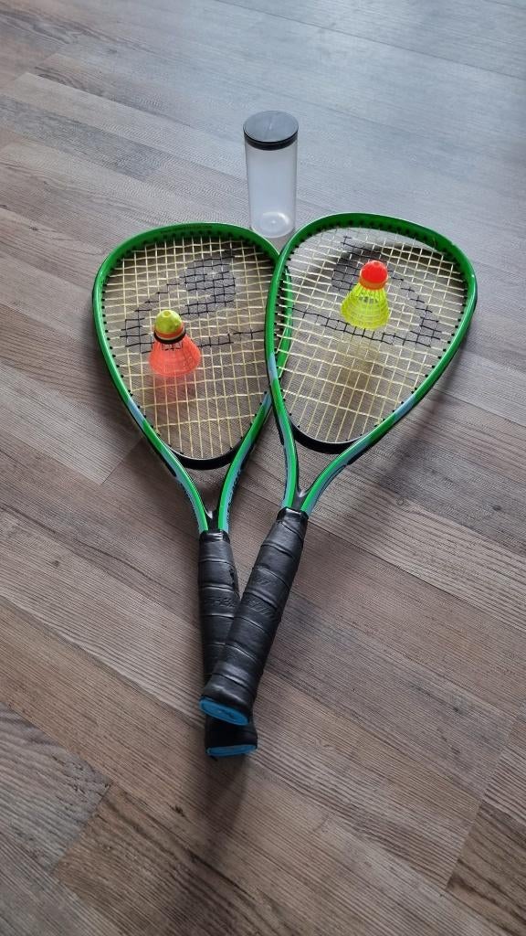 Speedminton racketset, Ophalen, Zo goed als nieuw, Racket(s)