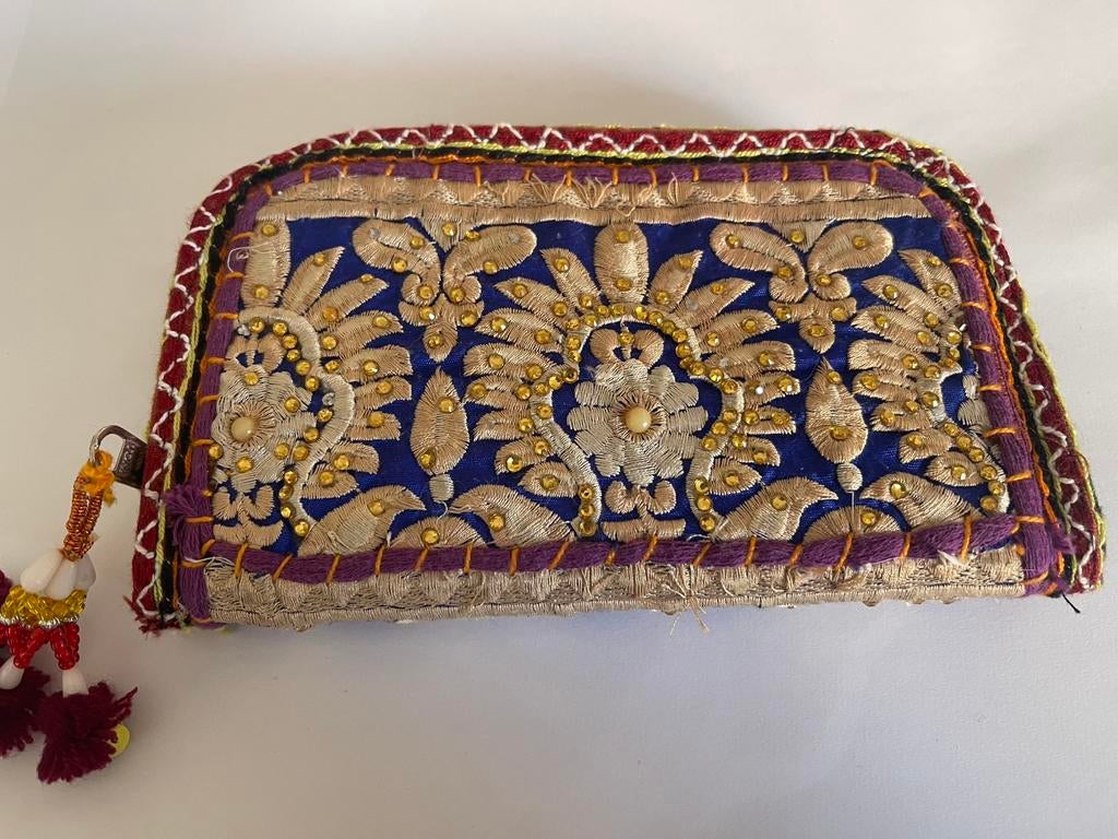 Etui portemonnee, Ophalen of Verzenden, Zo goed als nieuw, Overige materialen