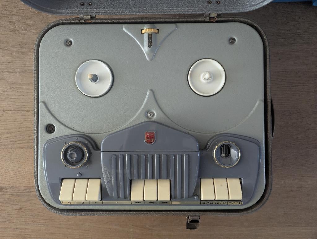 Philips EL3516 Bandrecorder, Audio, Tv en Foto, Bandrecorders, Ophalen, Bandrecorder, Met stofkap