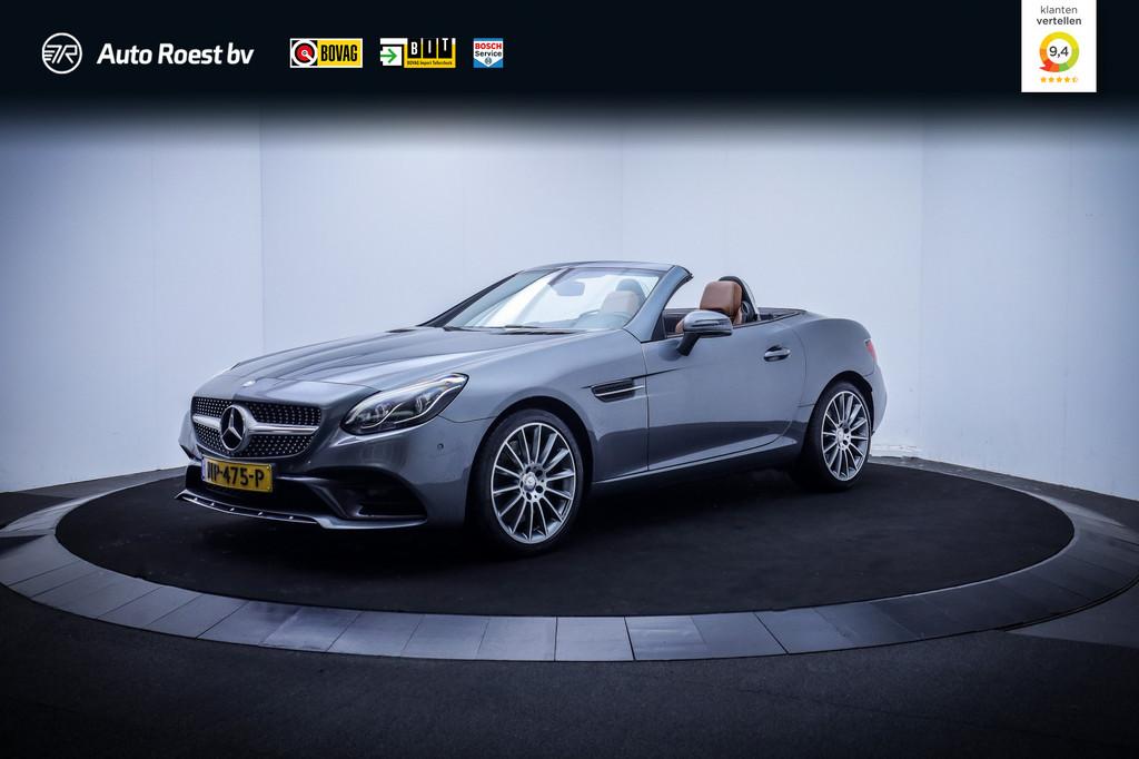 Mercedes-Benz SLC 180T 9G-Tr. AMG-Line FULL LED | AIRSCARF |, Auto's, Mercedes-Benz, Achterwielaandrijving, Gebruikt, Cabriolet