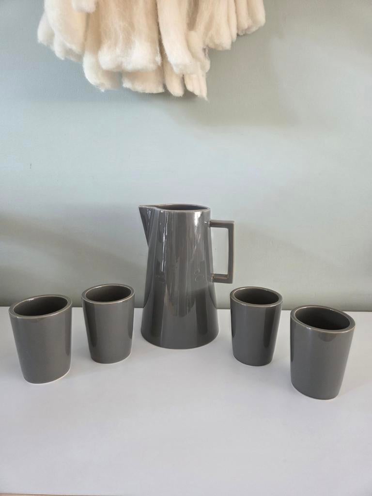 Kan "Dik" en bekers Piet Hein Eek, Ophalen of Verzenden, Nieuw, Aardewerk, Effen