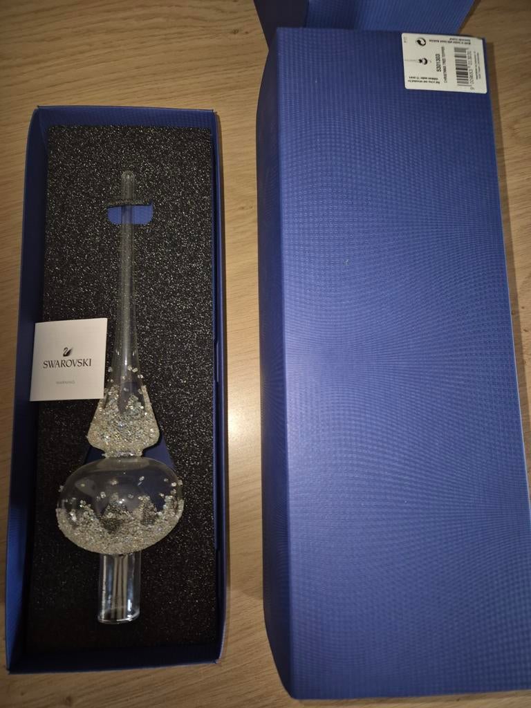 Kerstpiek, Verzamelen, Swarovski, Ophalen of Verzenden, Zo goed als nieuw, Figuurtje