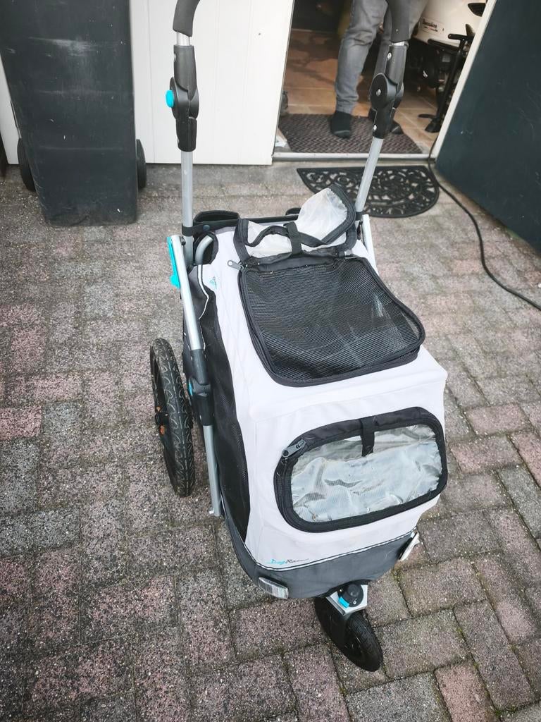 Wandelwagen / buggy / fietskar Hond Trixie maat M, Dieren en Toebehoren, Ophalen, Gebruikt