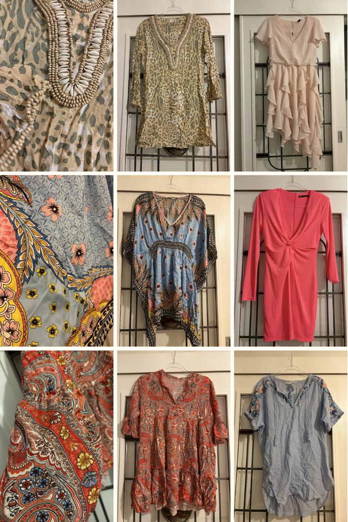 Complete zomergarderobe, maat S/M (27 stuks), Kleding | Dames, Jurken, Ophalen of Verzenden, Zo goed als nieuw, Maat 36 (S)