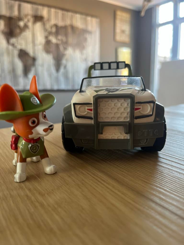 Paw Patrol Tracker en Jungle Cruiser, Ophalen of Verzenden, Gebruikt
