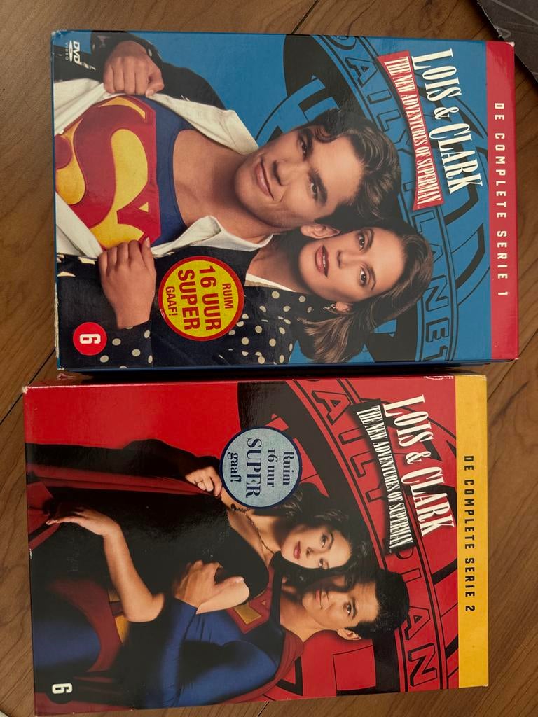 Lois & Clark The New Adventures of Superman DVD serie 1 en 2, Cd's en Dvd's, Dvd's | Tv en Series, Gebruikt, Boxset, Science Fiction en Fantasy