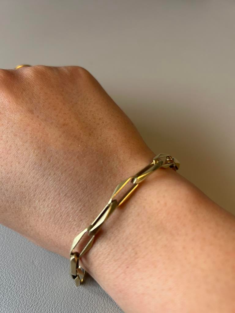 Gouden armband 14 karaat goud, Ophalen of Verzenden, Zo goed als nieuw, Goud