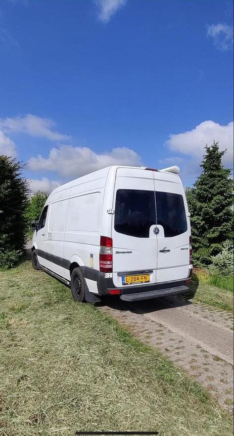 Mercedes Sprinter camperbus 2007, Chemisch toilet, Reservewiel, Tot en met 2, Mercedes-Benz