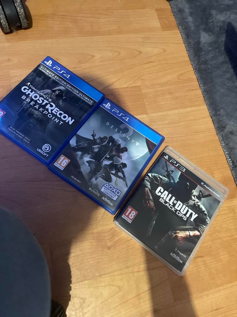 Playstation 3 & 4 Spellen: Call of Duty, Destiny 2, Ghost Re, Spelcomputers en Games, Games | Sony PlayStation 4, Ophalen, Online