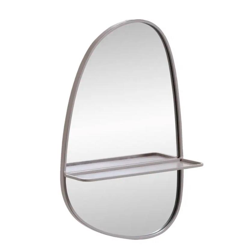 Spiegel met plankje - Leenbakker, Ophalen, Gebruikt, Minder dan 100 cm, Overige vormen