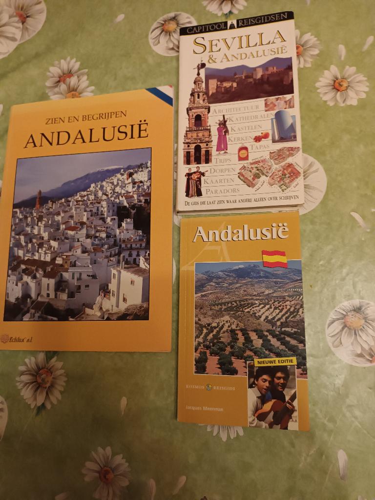 3 reisgidsen Andalusie, Zuid Spanje Sevilla Granada Capitool, Kosmos, Capitool, Europa, Ophalen of Verzenden