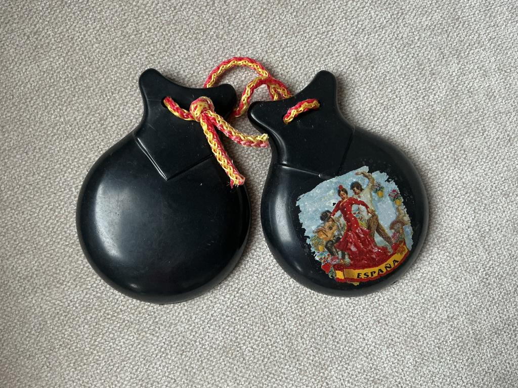 Castagnetten spiksplinternieuw met opdruk Espana, Ophalen of Verzenden, Nieuw