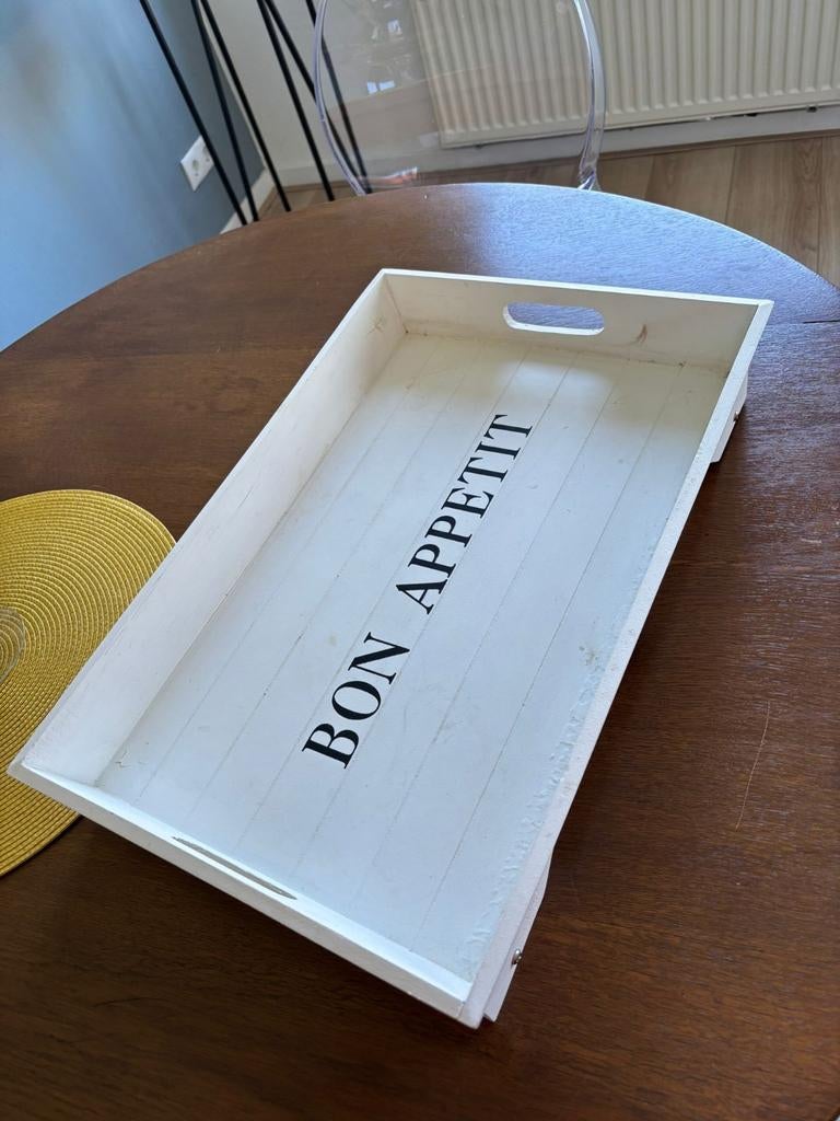 Tray only pick up, Huis en Inrichting, Woonaccessoires | Dienbladen, Ophalen of Verzenden, Rechthoekig, Hout
