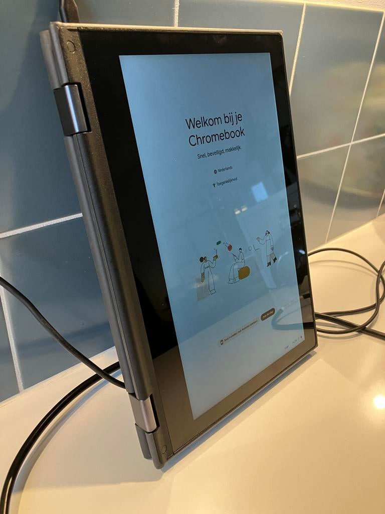 Lenovo 300e Chromebook 2nd Gen MTK, Qwerty, Touchscreen, Ophalen of Verzenden, 32 GB of minder