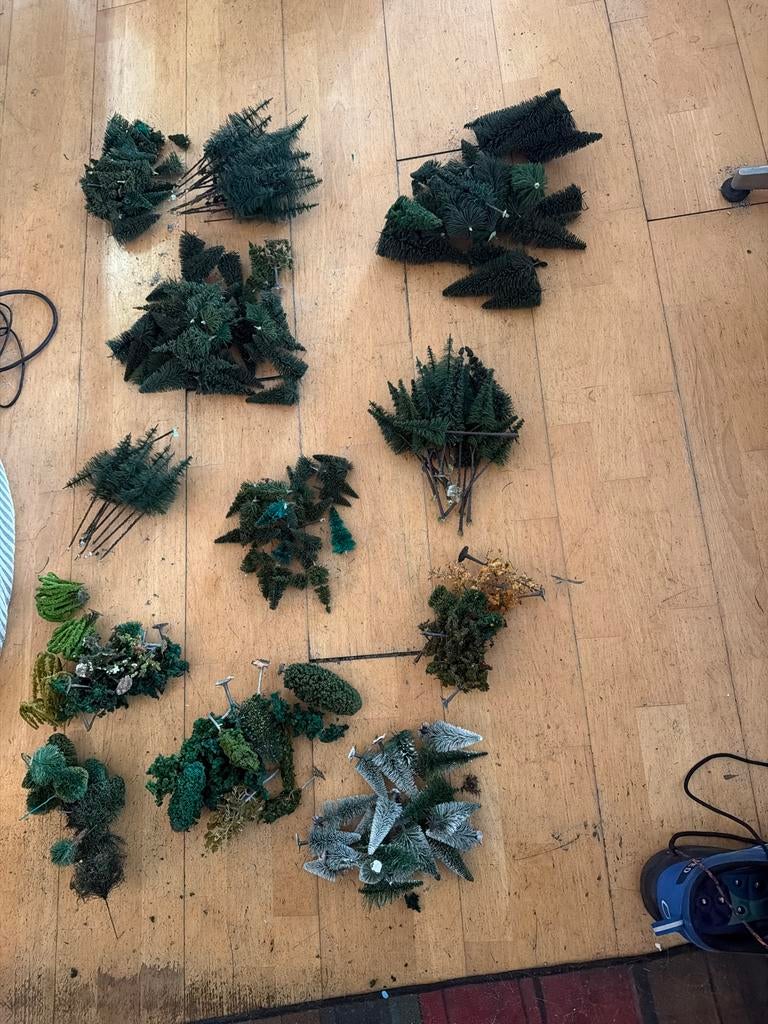 Naaldbomen voor modelbouw, treinbaan of racebaan, Ophalen of Verzenden, Gebruikt, 1:50 tot 1:144