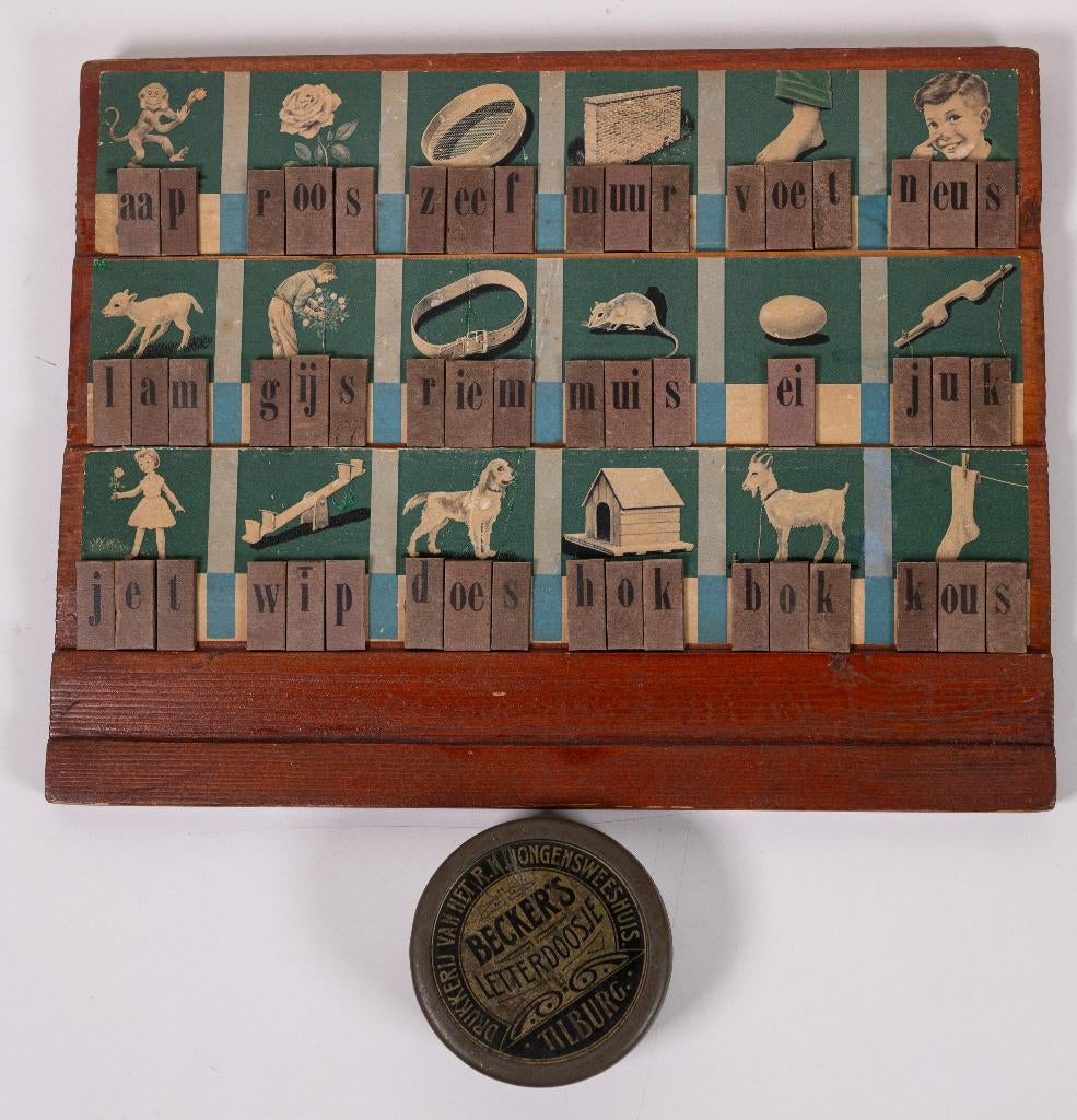 Leesplank -jes. oa Dialect leesplankjes Aap Noot Mies enz., Ophalen, Overige thema's